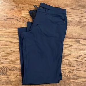 Men’s Blue Lululemon ABC pants size 33